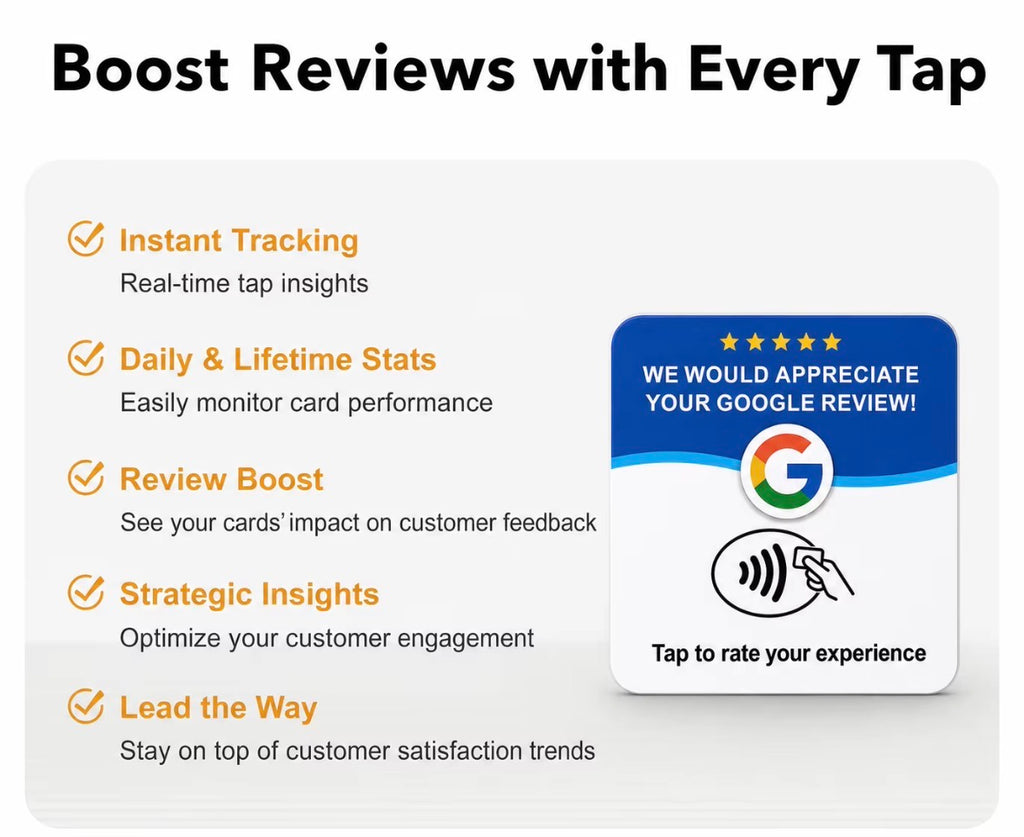 RankTap Google review card supplier access